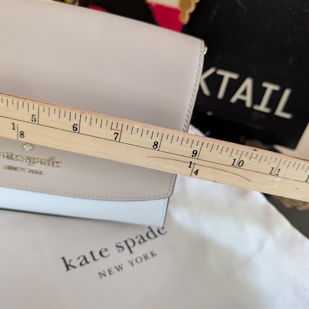 Kate Spade-New York Crossbody Satchel with Chain Strap - Picture 8 of 12
